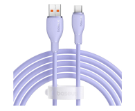 Baseus Kabel Pudding 100W USB-A - USB-C 2m - fioletowy - 1502170 - zdjęcie 1